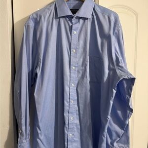 Men's Blue Dress Shirt